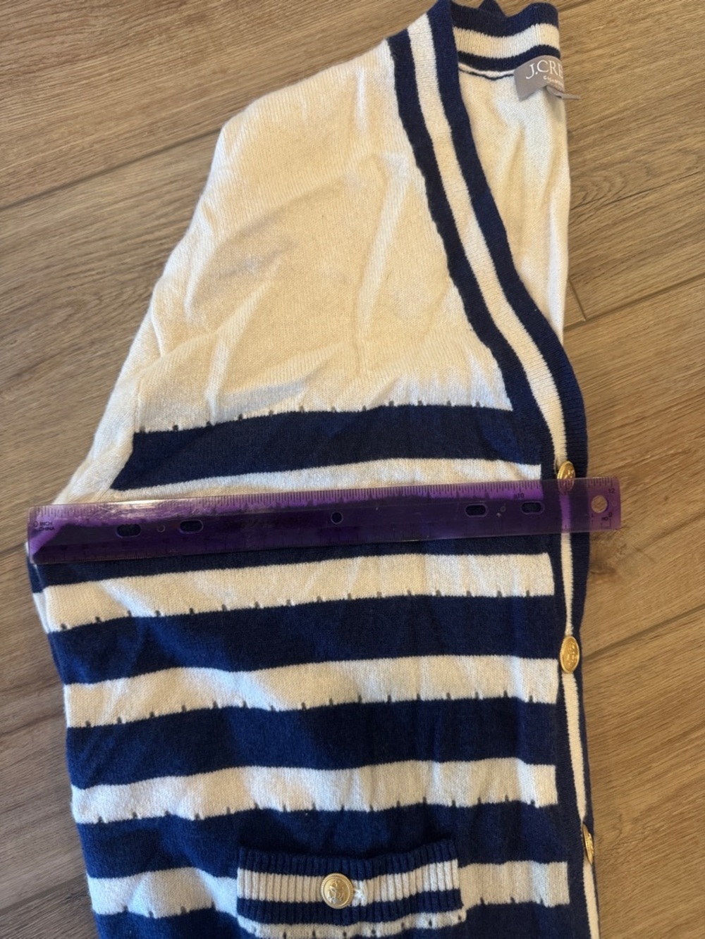 J.Crew Cashmere Cardigan - Large - Picture 7 of 8